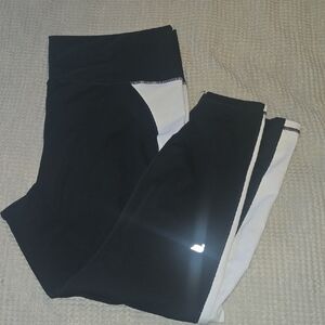 Fabletics Power Hold Leggings in Black and White